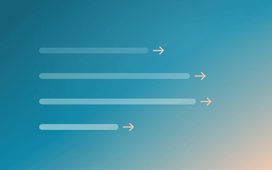 Abstract cover art: nested frames at differing proportions