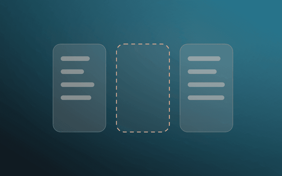 Abstract cover art for divider lines in Apple Notes