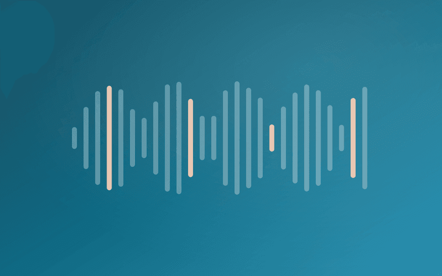 Abstract cover art: a wave pattern narrowing as it crosses the frame
