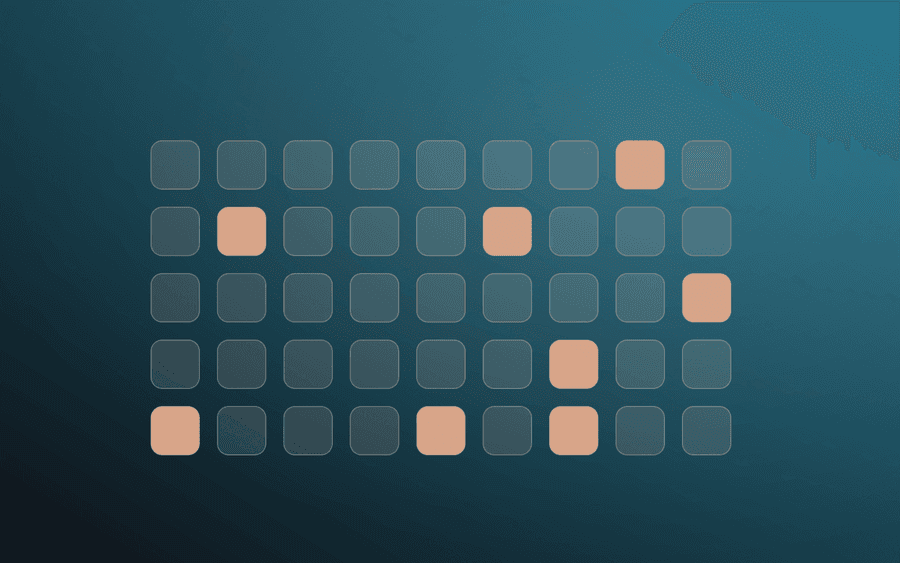 Abstract cover art: a shield motif on an ink background